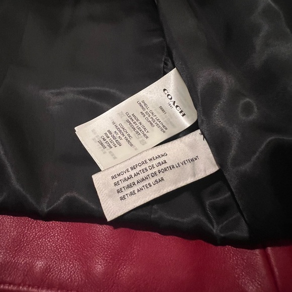 Coach X Gary Baseman Leather Jacket - Picture 3 of 5